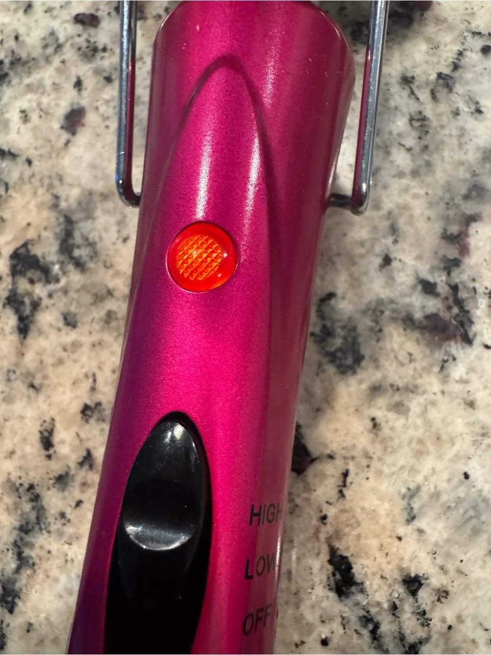 BedHead Wave Runner Hair Waver in Fuchsia and Silver